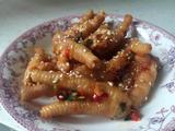 酸辣鸡脚