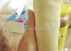 懒人青椒炒肉卷大饼