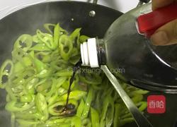 懒人青椒炒肉卷大饼的做法图解8