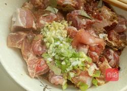 蒜香红烧豌豆排骨(电饭锅版）的做法图解2