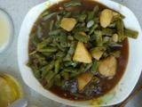 土豆烧豆角