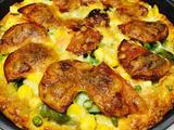 低脂火腿什锦披萨
