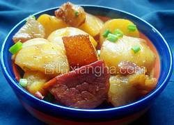 土豆烧腊肉