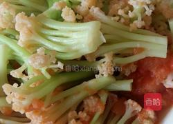 番茄花菜的做法图解6