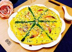 芦笋虾仁早餐蛋饼