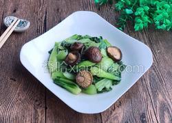 香菇炒上海青