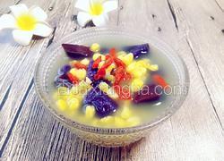 玉米茬子紫薯粥