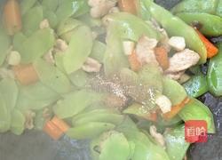 莴笋炒肉的做法图解4