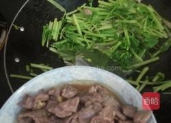 芹菜炒牛肉的做法图解5
