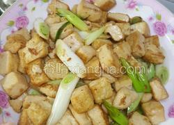 葱白炒豆腐