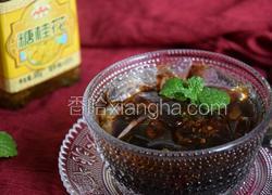 红糖桂花冰粉