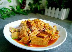 红烧冻豆腐