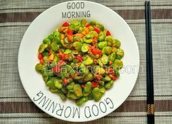 油渣炒蚕豆瓣