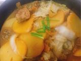 鸭肉炖土豆大白菜的做法[图]