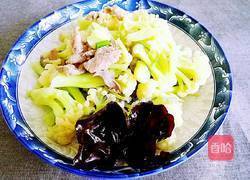 炒菜花的做法图解5