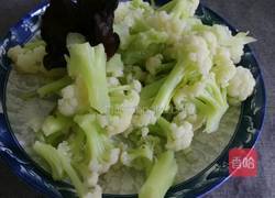 炒菜花的做法图解1