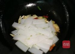 炒凉粉的做法图解5
