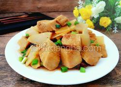 冻豆腐炒土豆片