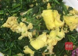 菠菜炒鸡蛋的做法图解10