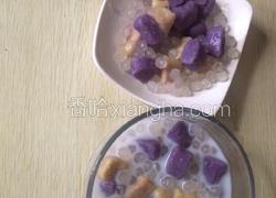 椰香芋圆西米露