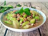 肉末丝瓜