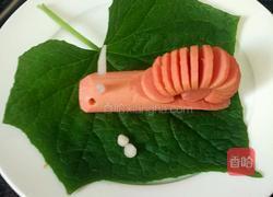 火腿肠小蜗牛的做法图解5