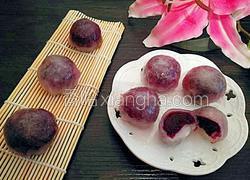 水晶紫薯豆沙包