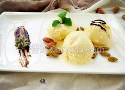 杏仁香草冰激凌