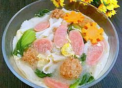 蔬菜肉丸蝴蝶面