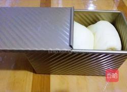 淡奶油奶香蜂蜜吐司(中种法)的做法图解19