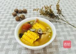 海椰皇玉米无花果土鸡汤的做法图解11