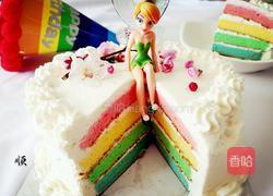彩虹生日蛋糕的做法图解28