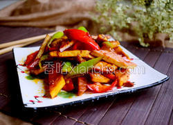 香干回锅肉