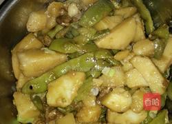 肉炖豆角土豆的做法图解7