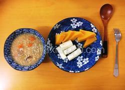 藏茶板栗粥、蒸山药南瓜（健脾养胃美颜早餐）