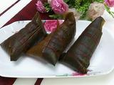 豆沙芝麻粽子