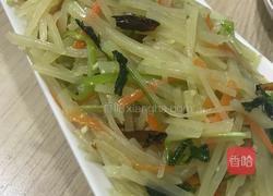 凉拌土豆丝的做法图解5