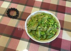 丝瓜烧毛豆