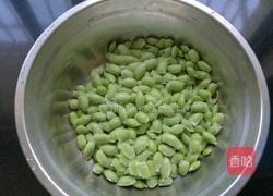 青毛豆炒田鸡的做法图解2