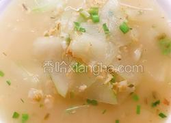 虾皮冬瓜汤