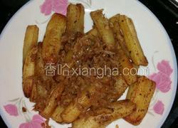 茄子炒萝卜干
