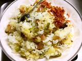 腊肉土豆豇豆饭的做法[图]