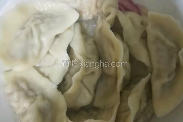猪肉莲藕馅水饺