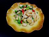 香芹豆泡肉丝