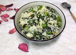 芥蓝菜炒饭