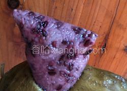 红豆黑米肉粽
