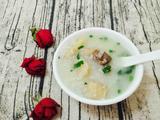 芹菜粉葛咸骨粥
