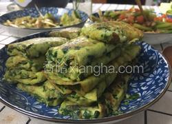韭菜鸡蛋煎饼（电饼档模式）