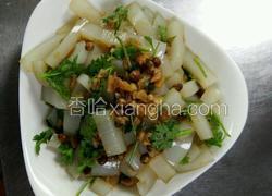 糖蒜酥豆凉粉