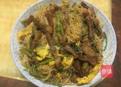 笨鸡蛋黑椒牛肉炒福建米粉的做法图解10